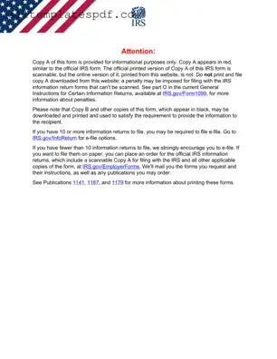 Fill Out a Valid IRS 1099-MISC Form