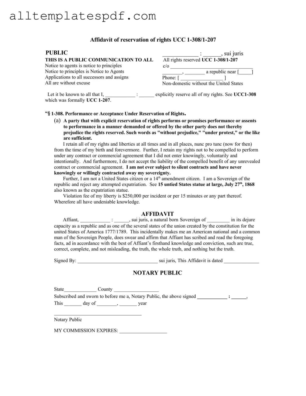 Fill Out a Valid Ucc 1 308 Form
